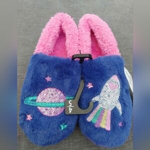 Sequin Space Slippers
